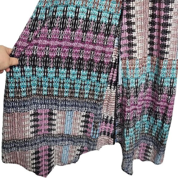 Anthropologie Akemi + Kin Tasseled Asymmetrical Midi Dress Size XS - Picture 6 of 10